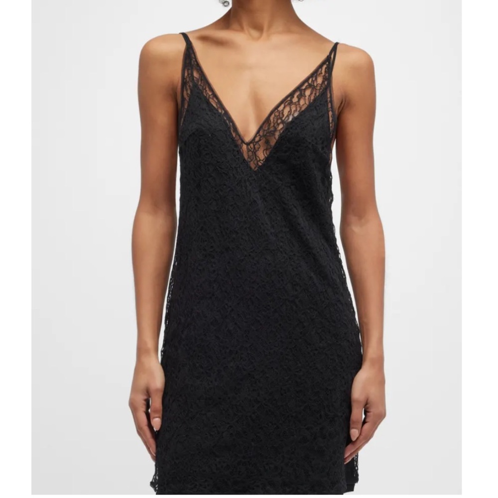 La Perla Spell on You V Neck Lace Dress and Panty
